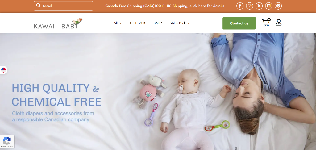 Kawaii Baby Diapers