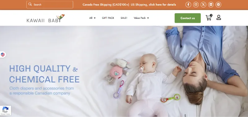 Kawaii Baby Diapers